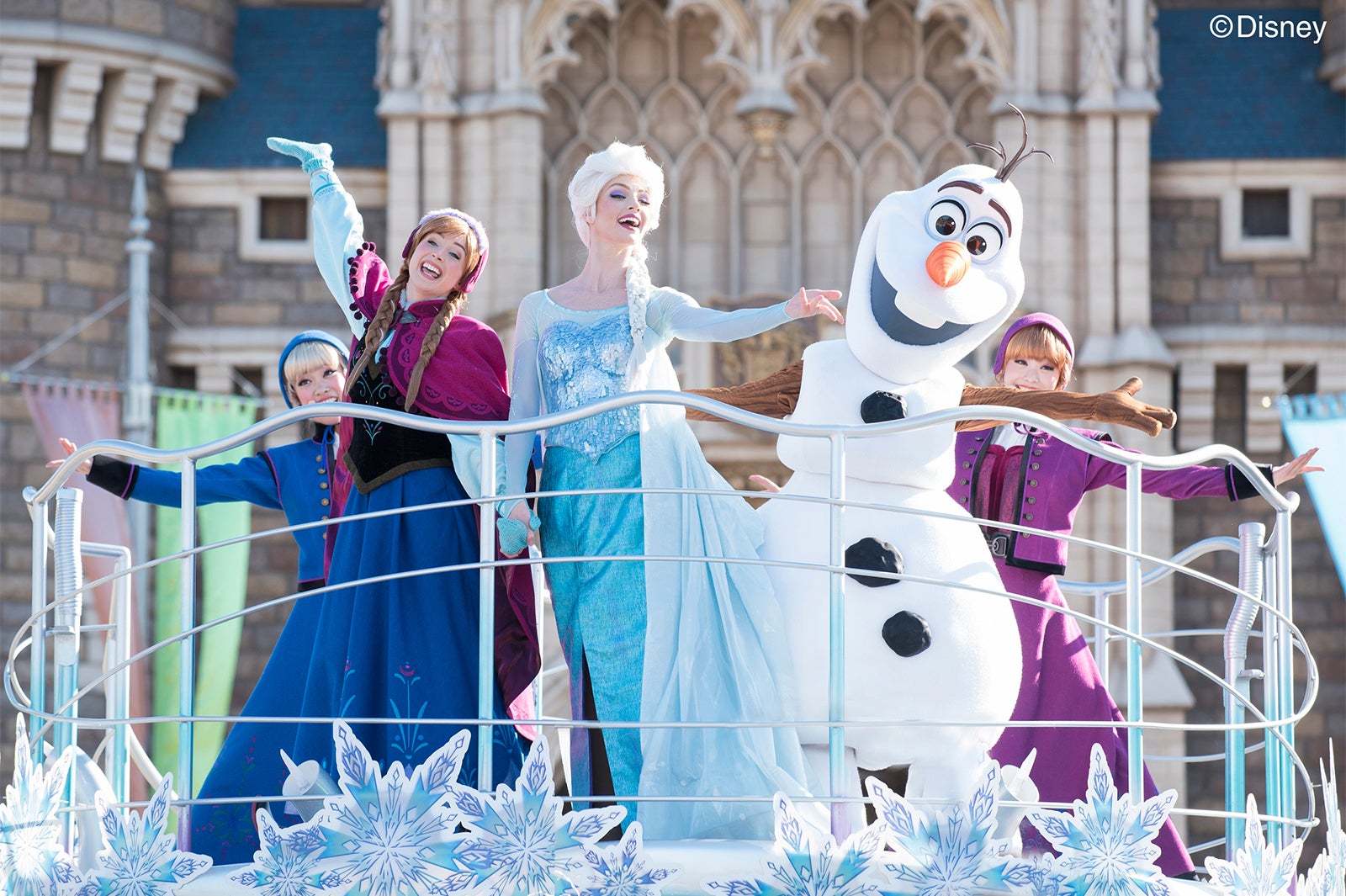 アナとエルサのウィンターグリーティング