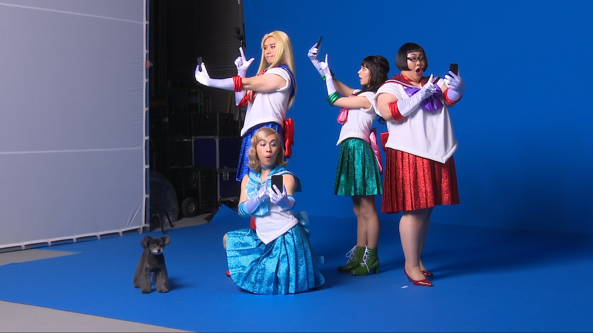 カズレーザー、りゅうちぇる、多屋来夢、安藤なつ／メイキング （提供写真）