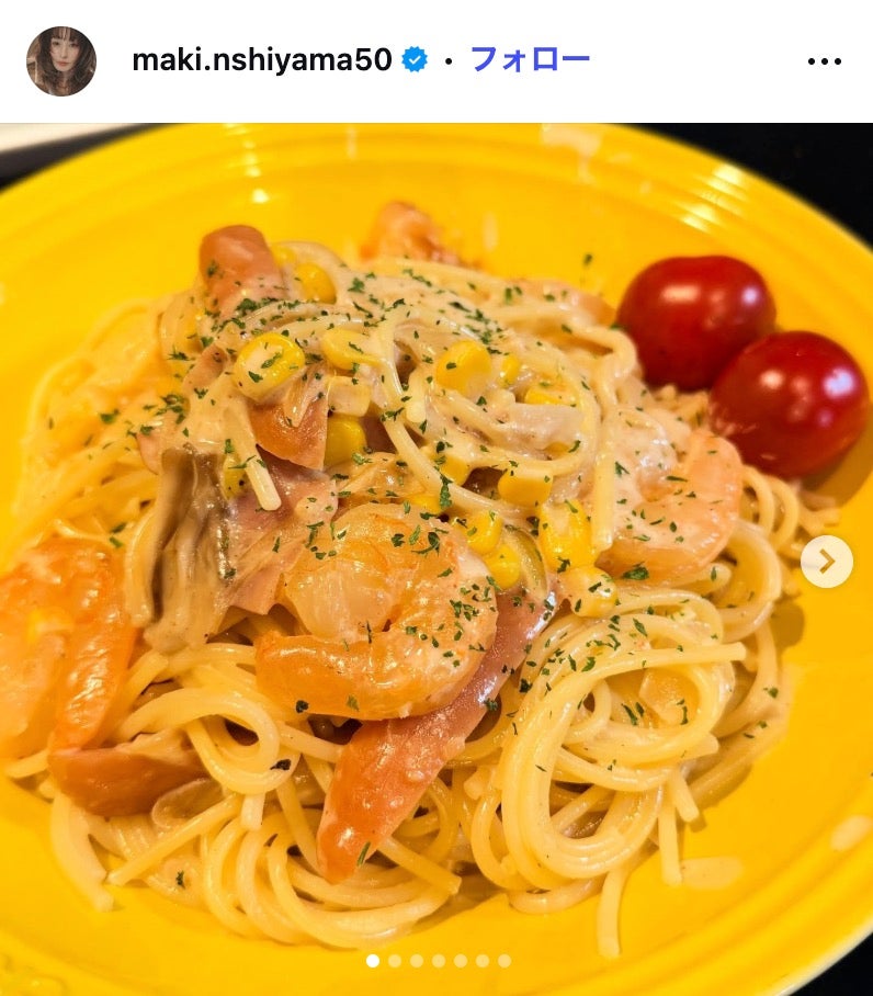 西山茉希Instagramより