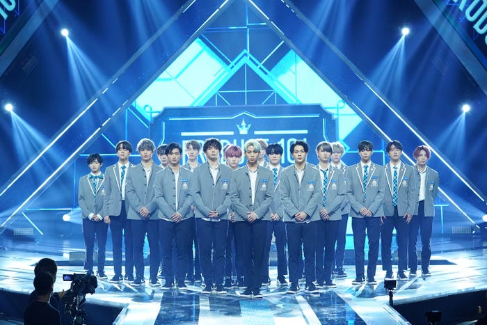 「PRODUCE 101 JAPAN」最終回(C)LAPONE ENTERTAINMENT