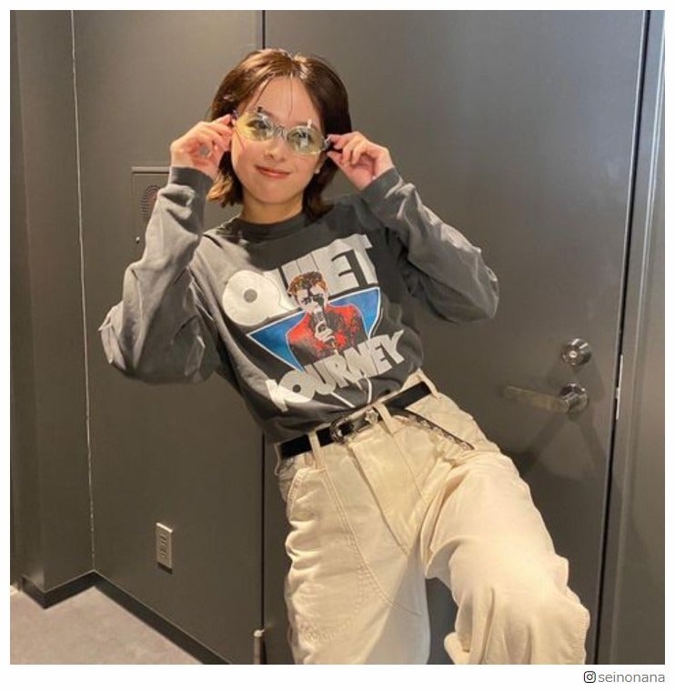 清野菜名、“菅田将暉ライブTシャツ着用”が話題「推しと推しの共演」「かっこよすぎ」