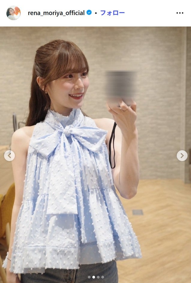 守屋麗奈Instagramより