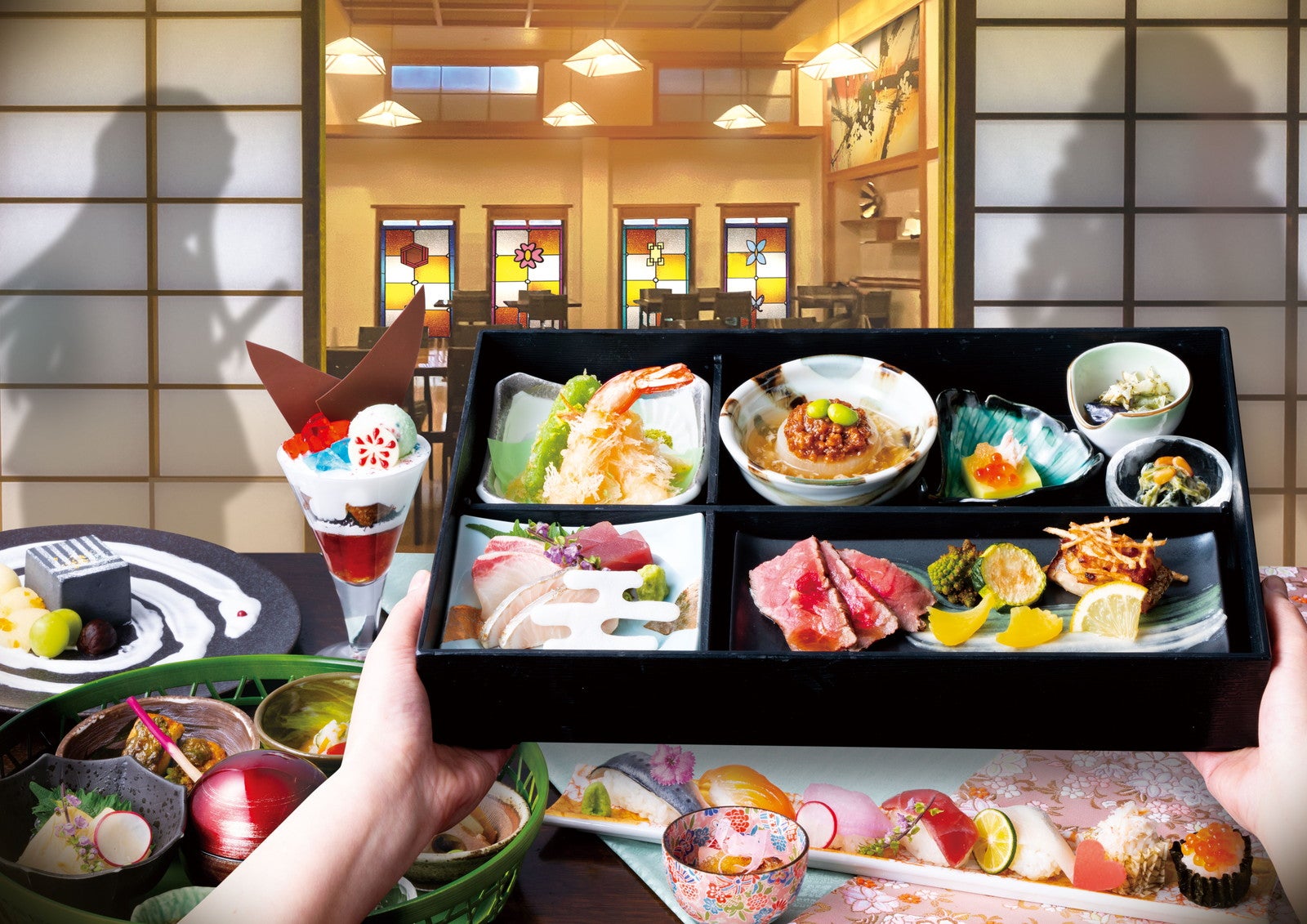 USJ「鬼滅の刃」新レストラン「刀鍛冶の里 ひょっとこ亭」メニュー公開　新食べ歩きフードやグッズも