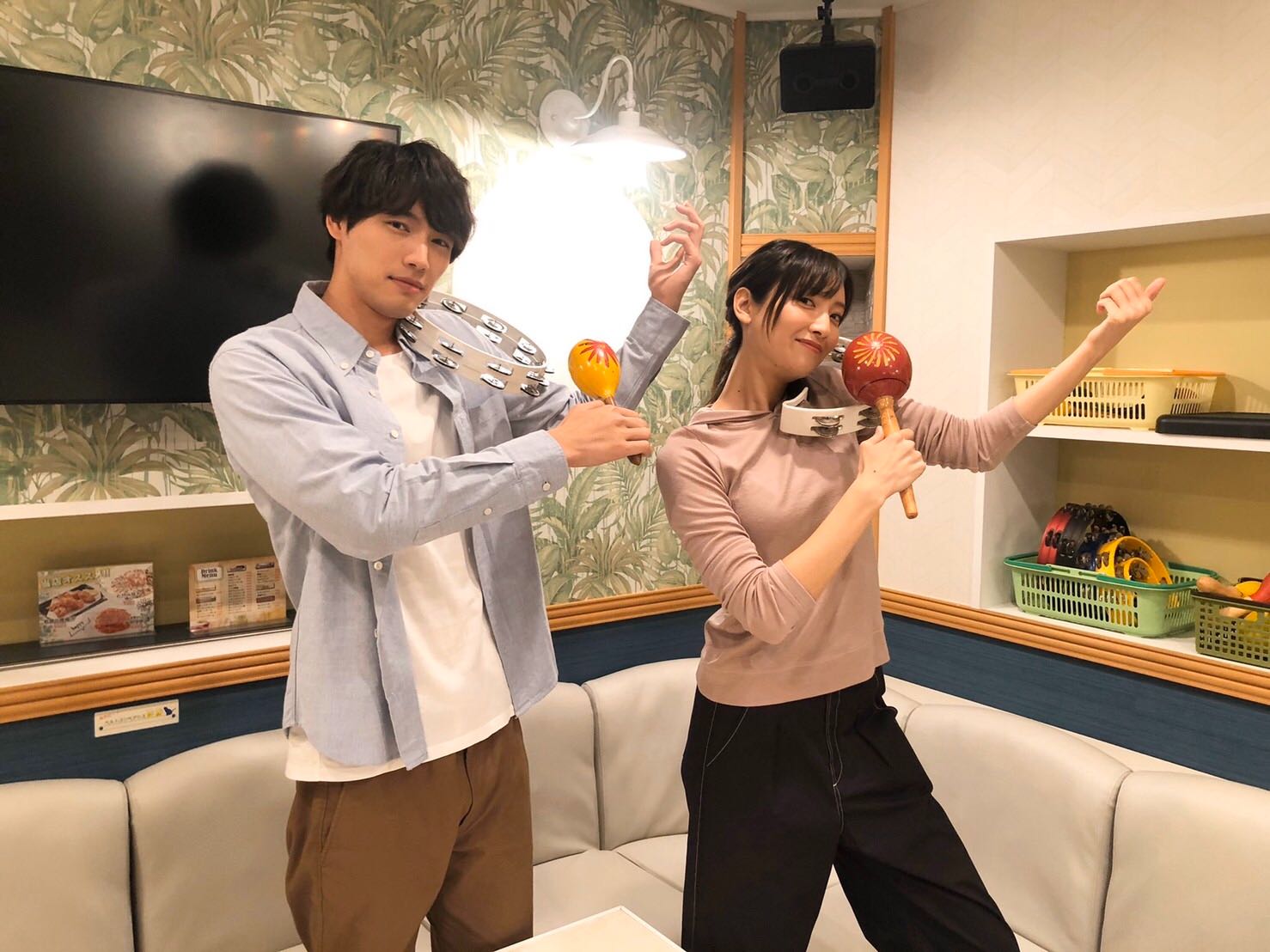 菜々緒＆福士蒼汰「4分間のマリーゴールド」コンビ、波瑠＆中川大志「G線上のあなたと私」コンビに“完コピ返し”