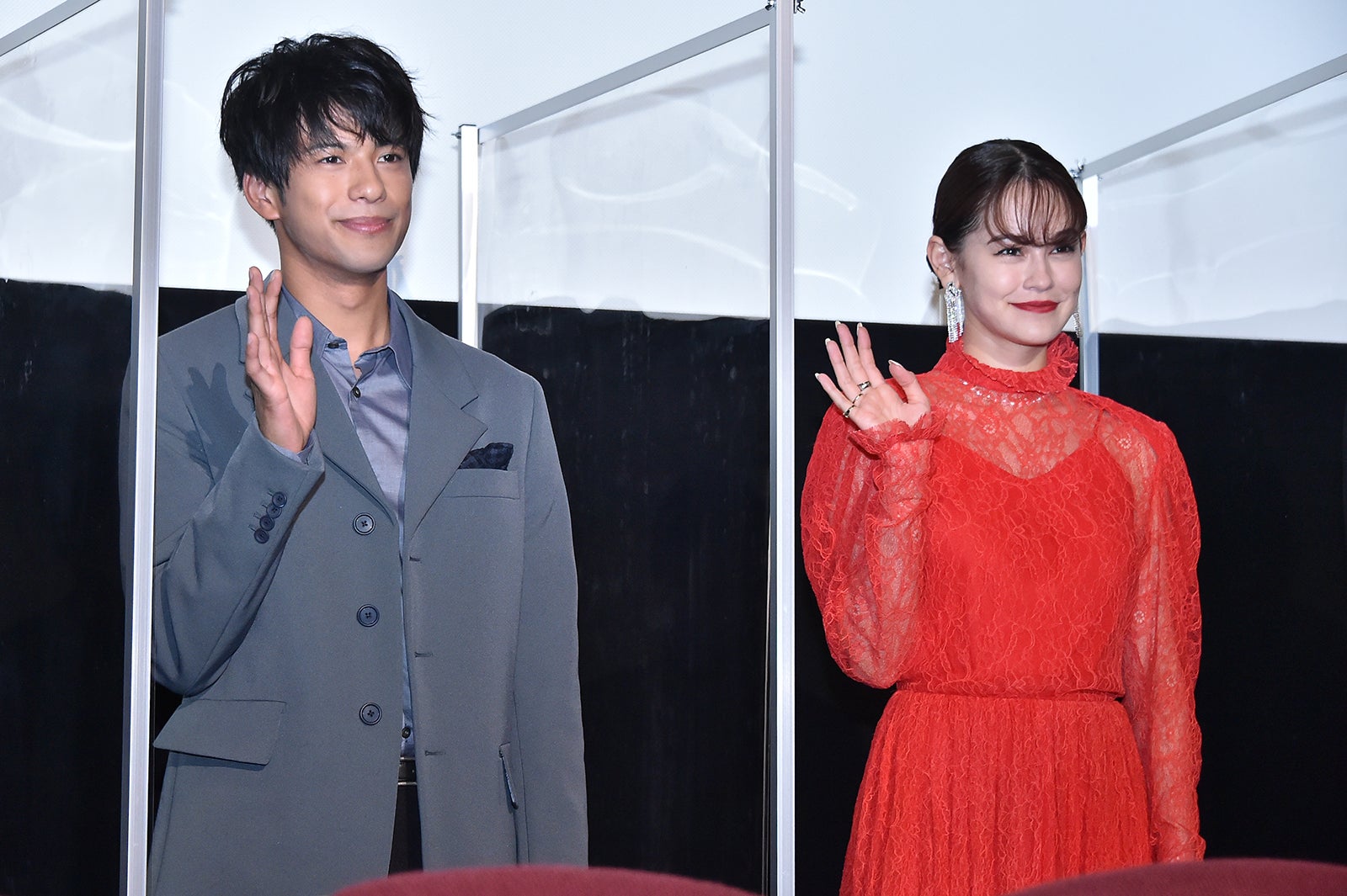 舞台挨拶の模様 （C）モデルプレス