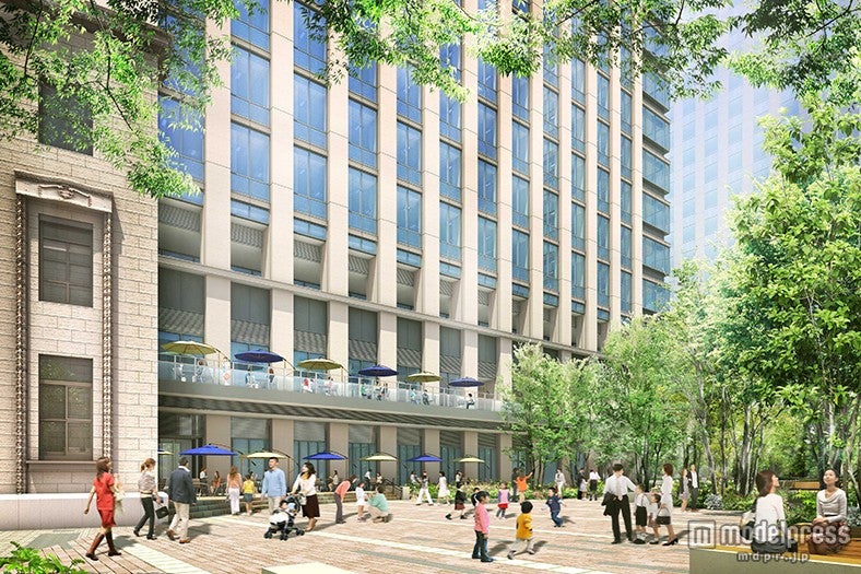 賑わいとやすらぎに満たされる広場イメージ