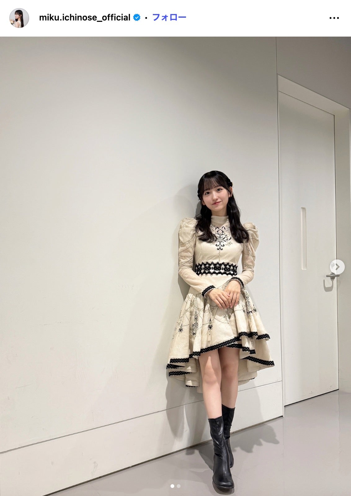 一ノ瀬美空Instagramより