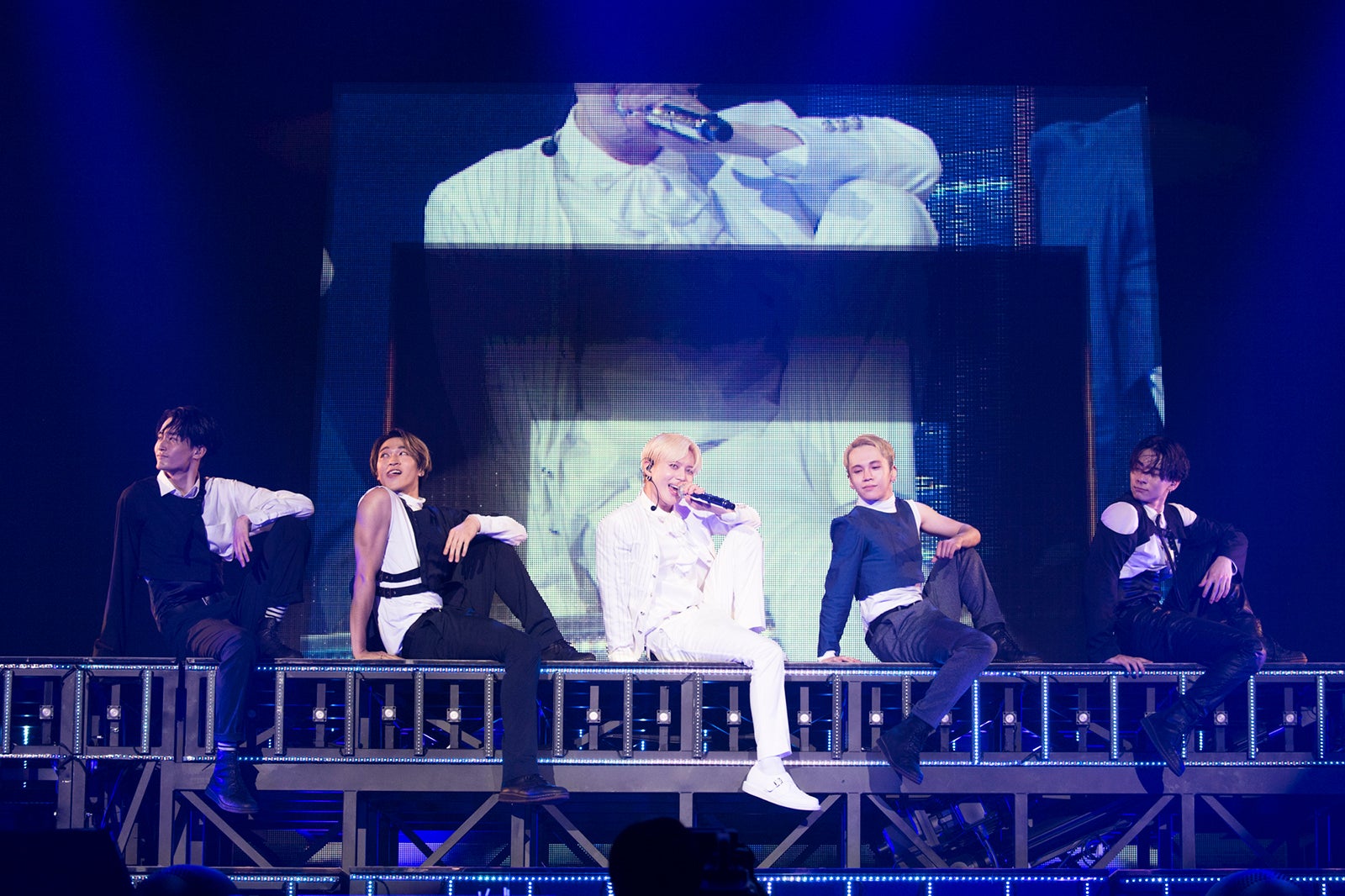 テミン（6月25日、日本武道館）／撮影：田中聖太郎