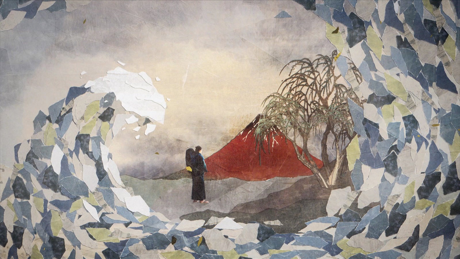 「べらぼう～蔦重栄華乃夢噺～」タイトルバック（C）NHK