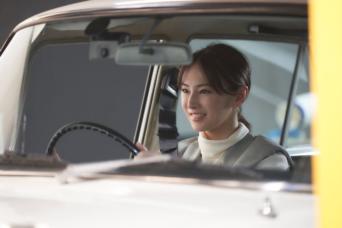 北川景子/CM「いざというとき」篇メイキングより(提供写真)