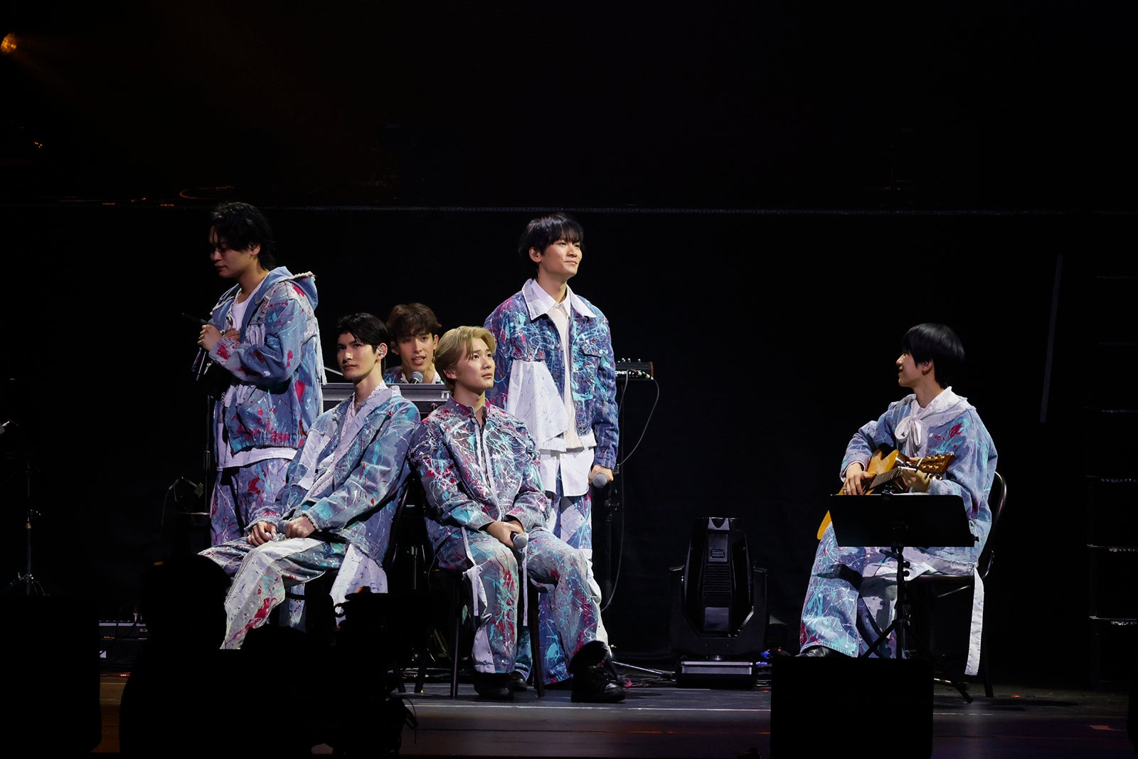 岩崎友泰、徳永智加来、東島京、林優大、山崎光、本島純政「Amuse Presents 20th Anniversary ULTRA HANDSOME LIVE 2025“ZERO”」（提供写真）