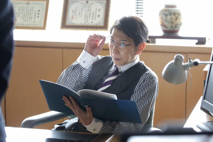 篠井英介/「トレース~科捜研の男~」第2話より(C)フジテレビ