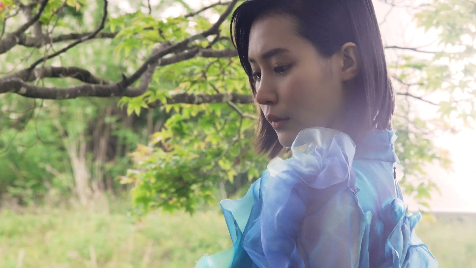 南沙良「Why Epson？自然環境への想い」篇メイキングより（提供写真）