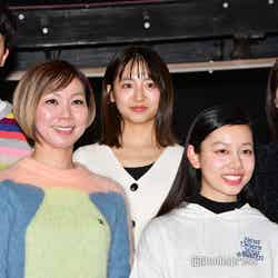 （左から）鶴岡政希、湖月わたる、浜崎香帆、長澤樹、礒部花凜（C）モデルプレス