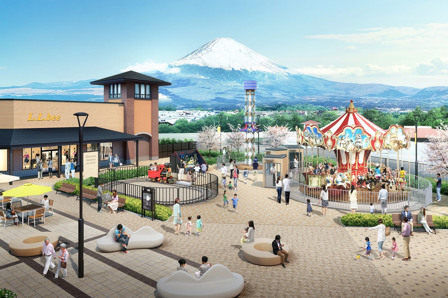 御殿場アウトレット、増設で日本最大の広さに!行列ハンバーグ「さわやか」など88店舗
