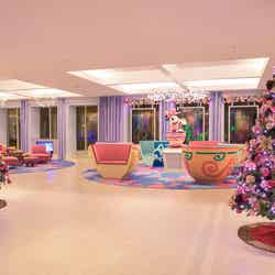 東京ディズニーセレブレーションホテルのデコレーション（C）Disney