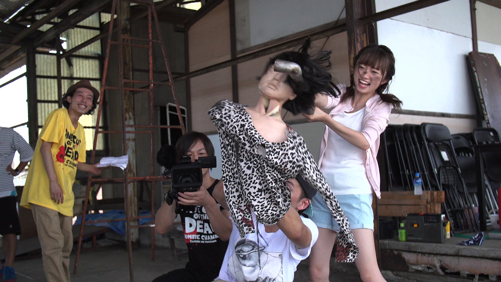 撮影中の様子 （C）フジテレビ