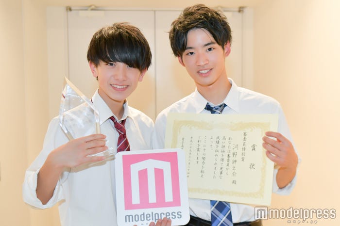 小西詠斗くん、河野紳之介くん(C)モデルプレス