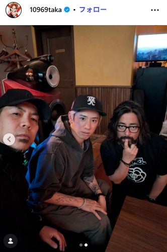 Taka Instagramより