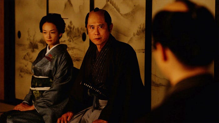 冨永愛、原田泰造「べらぼう~蔦重栄華乃夢噺~」第44話(C)NHK