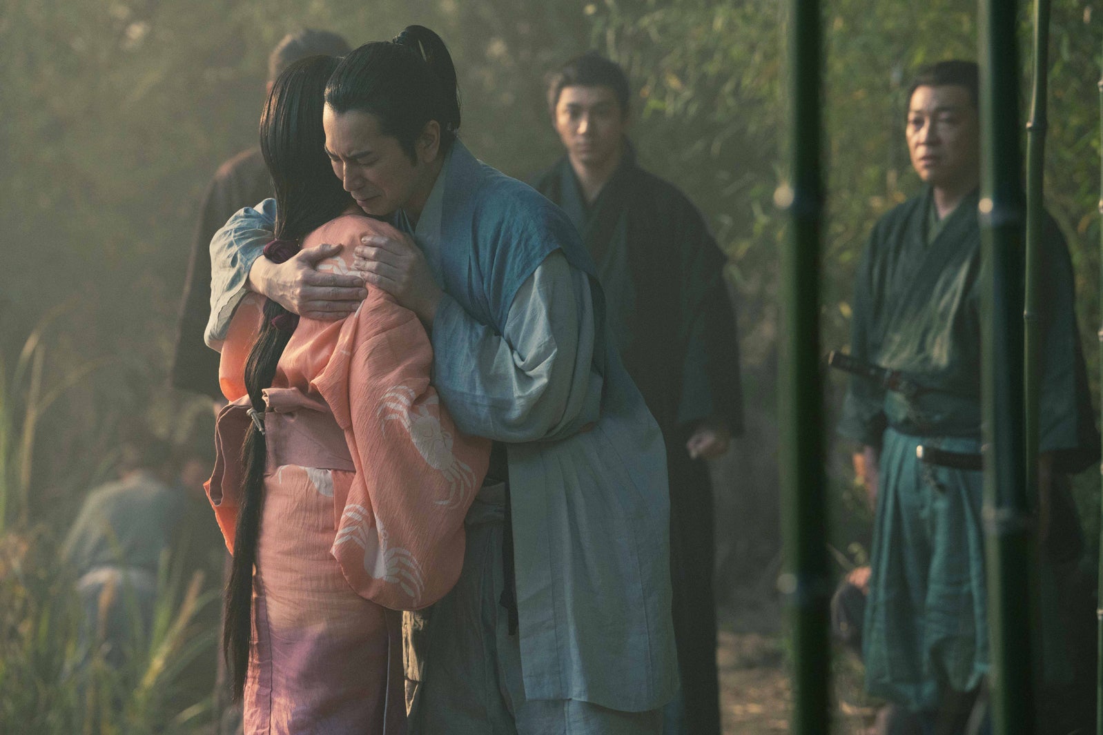 有村架純、松本潤（C）NHK