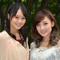 （左から）インタビューに応じた柳野玲子とAKANE【モデルプレス】