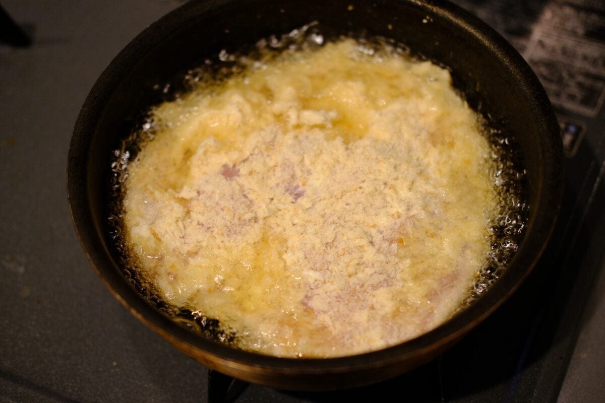 北斗晶「鶏むね肉のわらじカツ」