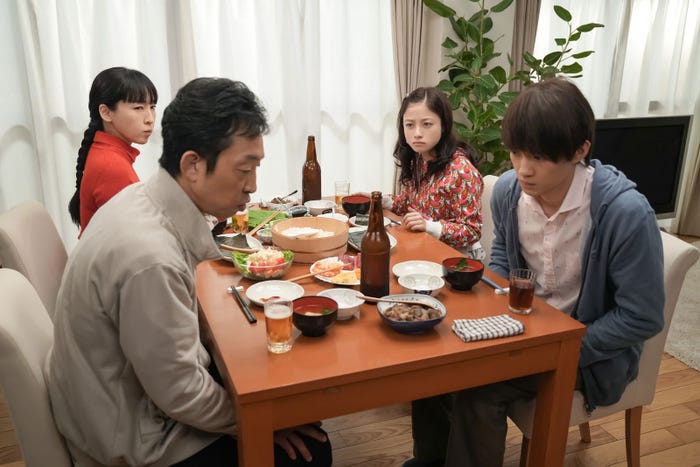 麻生久美子、北村有起哉、橋本環奈、佐野勇斗「おむすび」第55話(C)NHK