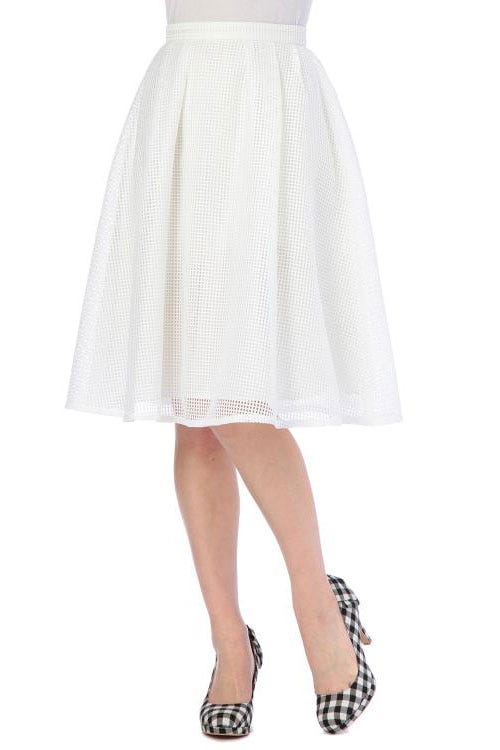 スクエアレーススカート「JugeETTA」6,480円(税込)