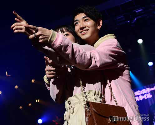 きいた&鈴木美羽「オオカミくん」胸キュンデートシーン再現 “みうきい”に黄色い声<Popteen #全力祭>