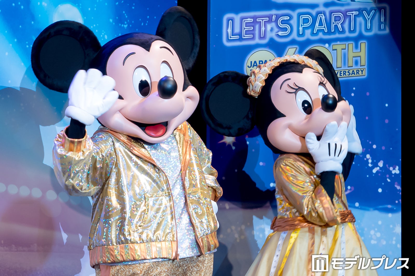 ミッキーマウス、ミニーマウス（C）モデルプレス