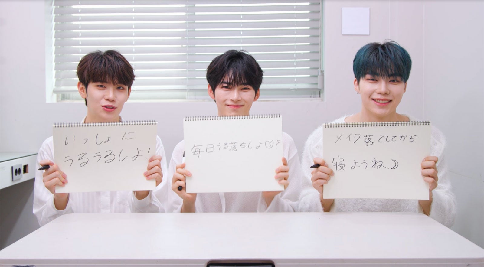 テレ、ハンビン、ゴヌク／撮影エピソード（番外編）より（提供写真）