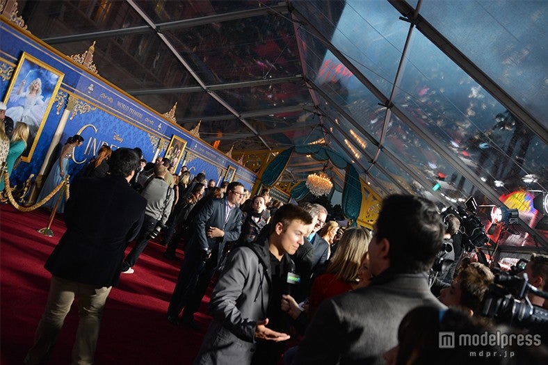 実写版映画「シンデレラ」ワールドプレミア／会場の様子