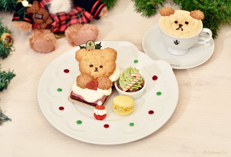 クマが主役！可愛すぎるXmasアフタヌーンティーがQ-pot CAFE．に登場