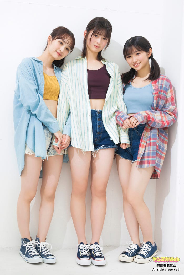 WHITE SCORPION/ALLY、HANNA、CHOCO(C)桑島智輝/ヤンマガWeb