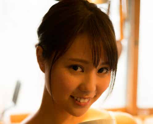 Fカップの新人高校生が初水着 森みなみ「突っ込みどころ満載です」