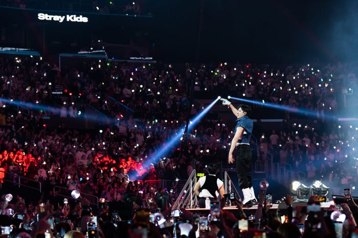 Stray Kidsバンチャン「KCON LA 2023」DAY3 RED CARPET(C)CJ ENM Co., Ltd, All Rights Reserved