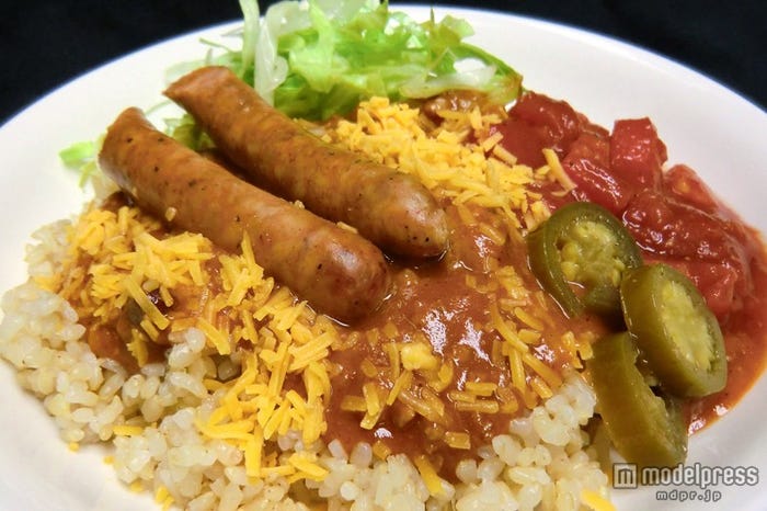具材たっぷりな「チョリソーメキシカンライス」¥900