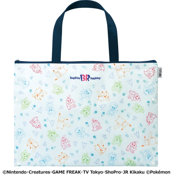 保冷バッグ(C)Nintendo・Creatures・GAME FREAK・TV Tokyo・ShoPro・JR Kikaku (C)Pokemon