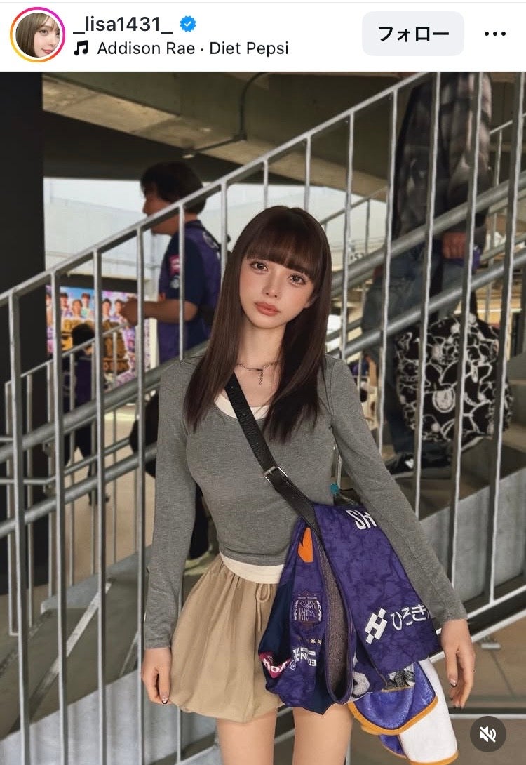 渡辺リサ Instagramより