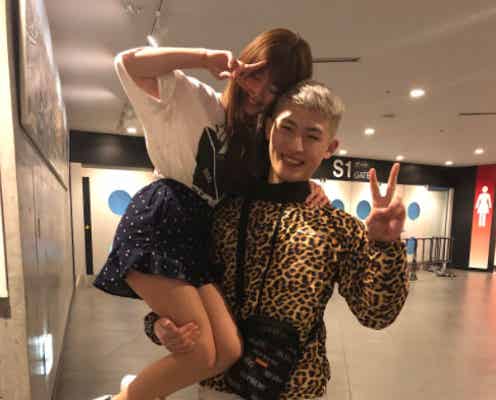 ちゃんえな(中野恵那)、変わらぬ献身愛 恋人・K-1平本蓮のため大阪から駆けつけ