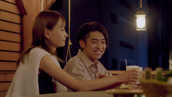 ありさ、ダイキ「ラブ トランジット」第3話(C)2023 Amazon Content Services, LLC or its Affiliates. All Rights Reserved.