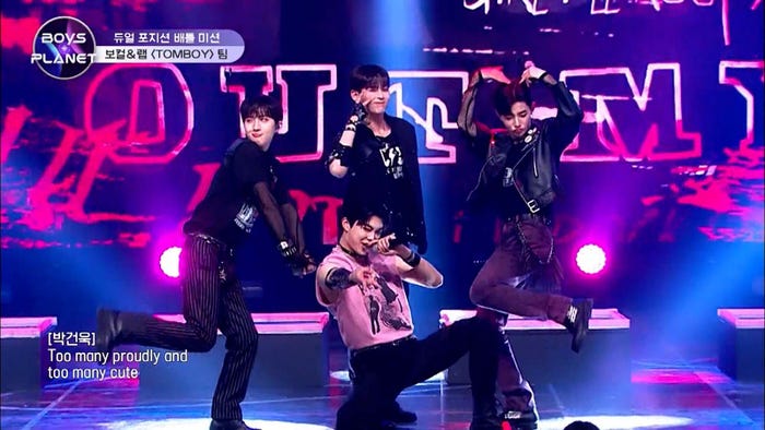 「BOYS PLANET」7話より(C)CJ ENM Co., Ltd, All Rights Reserved