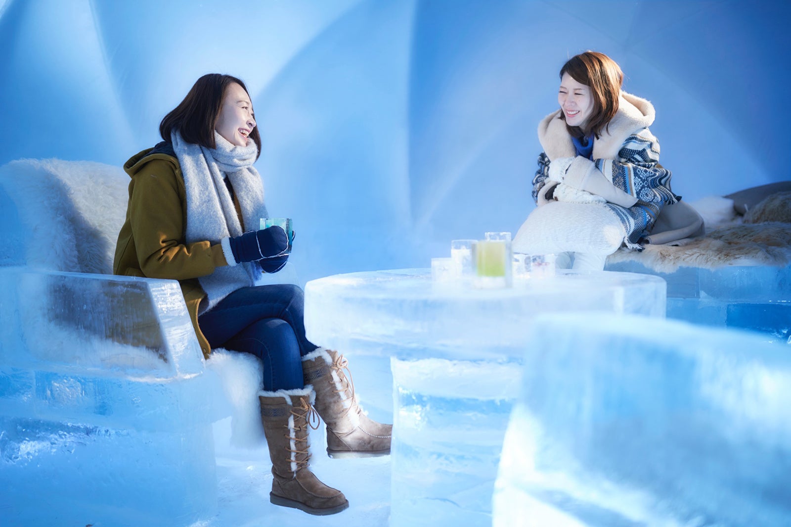 氷のホテル／画像提供：星野リゾート