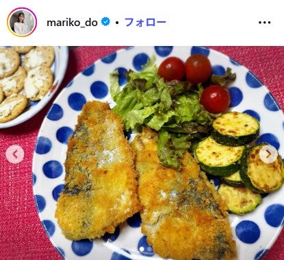 堂真理子Instagramより