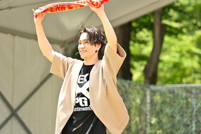 EXILE TETSUYA「日比谷音楽祭2022」6月4日開催の様子(提供写真)