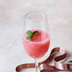 ピンクリボン ピーチモクテルイメージ(追加料金300円)/画像提供:インターコンチネンタルホテル大阪