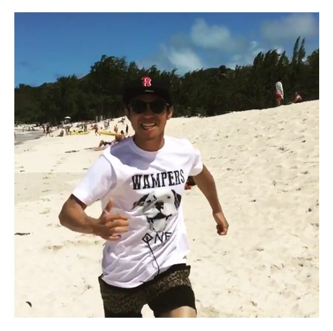 中尾明慶Instagramより