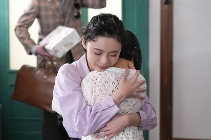 三浦獠太、趣里、小野美音「ブギウギ」第109話(C)NHK