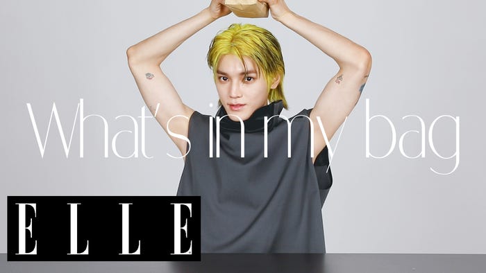 テヨン「What’s in my bag」動画キャプチャ(C)ELLE DIGITAL Movie SANG-HUN LEE